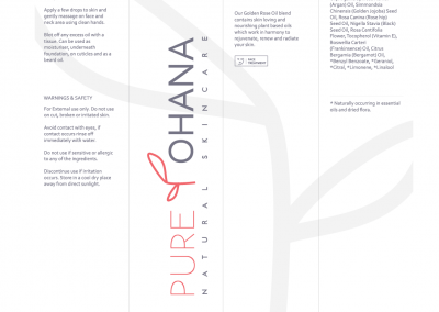 Pure Ohana Logo and Box design